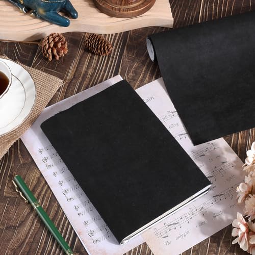 CRASPIRE 2Pcs 51x11.8 Linen Book Cloth 4 Color for A4-A8 Books Binding Fabric Surface Paper Backed Bookcover Books Album Scrapbooking Archival DIY Covering Protector Bookcloth Bookbinding Supplies - Image 3