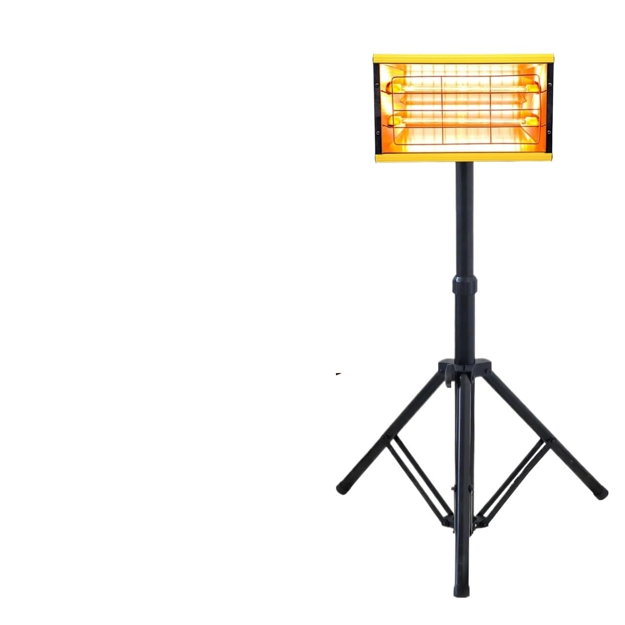 Lampa podczerwona o krótkiej fali do suszenia lakieru z regulowanym statywem naprawy karoserii i samochodowego mocy 2000 W Silna Penetracja(2000W with Tripod)
