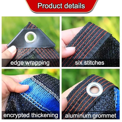 Bâche en maille anti-UV durable avec œillets haute résistance - 3