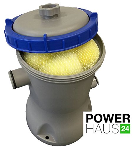 Power Haus24 Flow Fix Universale – Inserti Filtranti Per Piscina, Sostituti Per Cartucce E Sabbia, MEDIUM - copertina