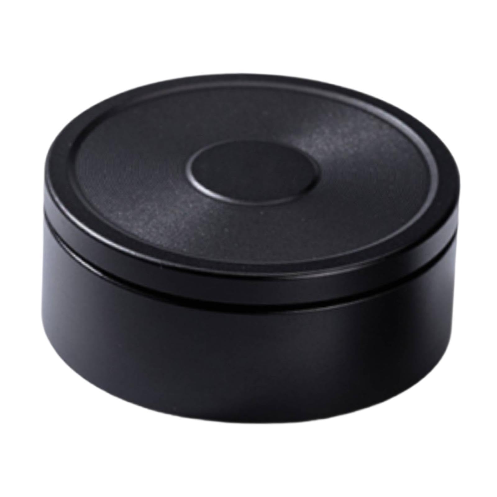 Erogatore E Pressino per Caffè, Livellatore per Caffè, Erogatore Efficiente per Macchine Da Caffè con Portafiltro, Lega di Alluminio Compa, Nero