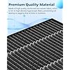 6000S Filter Replacement Compatible with LEVOIT Superior 6000S Smart Evaporative Humidifier, 8 Pack Wick Filters+ 6 Pack Top Fill Filters, Gray