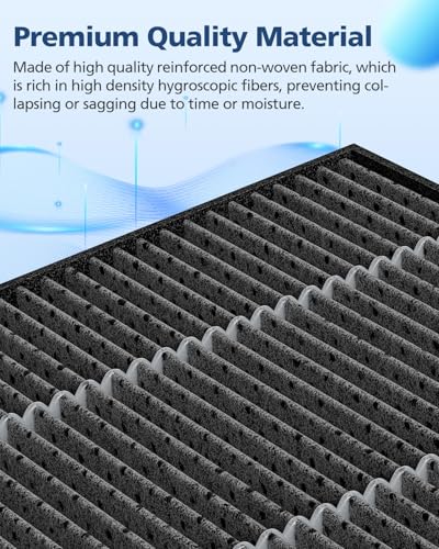 Image of 6000S Filter Replacement Compatible with LEVOIT Superior 6000S Smart Evaporative Humidifier, 8 Pack Wick Filters+ 6 Pack Top Fill Filters, Gray