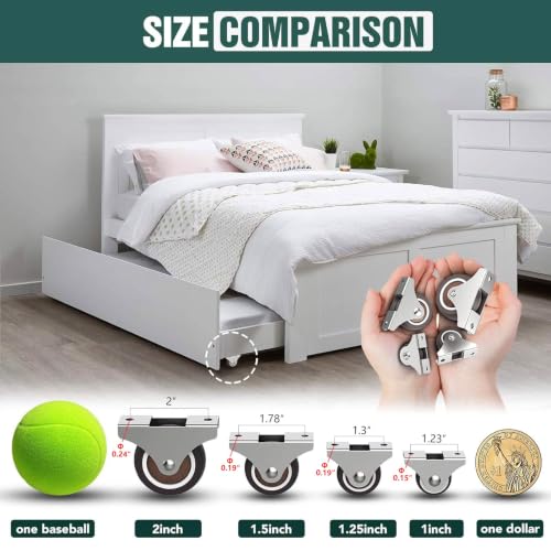 Ruedas fijas para muebles 2 Imagen adicional