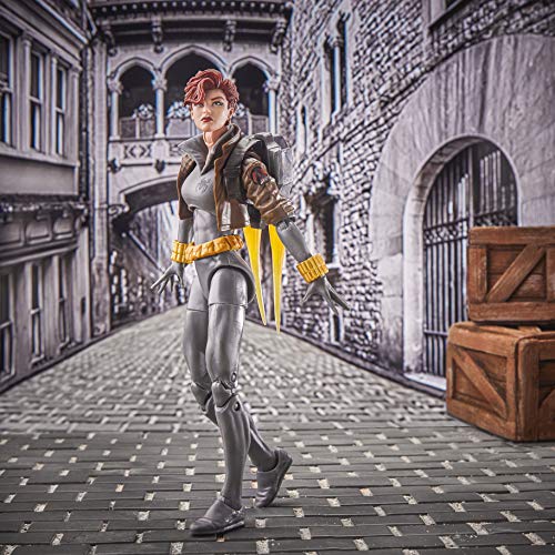 Boneco Marvel Legends Black Widow - Viúva Negra Traje Cinza - Hasbro