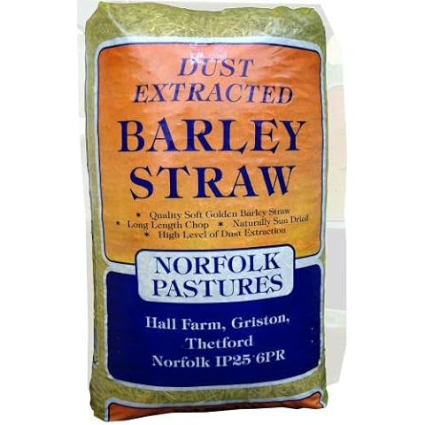 Norfolk Pastures Dust Extracted Barley Straw (Compact Bale) (approx 2+kg) Cover