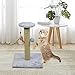 Cat Scratching Post Sisal Rope Scratcher Scratching Pole Protecting Your Furniture Climbing Interactive Toy for Cats Kittens Supplies, Post Only 29cm