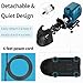 Uniclife Aquarium 320 GPH Submersible and Inline Water Pump 22W 5ft High Lift AC 120 V Quiet Adjustable Return Pump with 6 ft. Power Cord for Fish Tanks Pond Waterfalls Fountains Sumps and Gardens