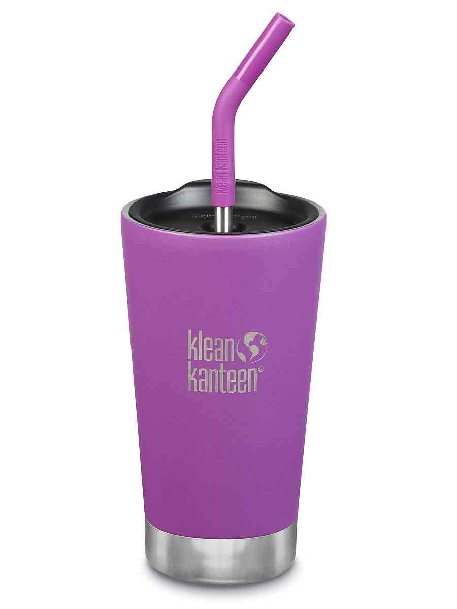 Klean Kanteen Uniseks – kubek dla dorosłych, 1005803, Berry Bright (matowy), 473 ml