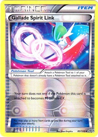 Pokemon - Gallade Spirit Link (83108) - Cielos rugientes XY - Holo inverso