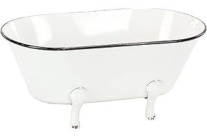 Deco 79 Metal Indoor Outdoor Bathtub Photography Prop
