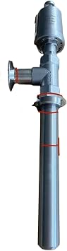 Anti-drip Pneumatic Valve Anti-Drop Filling Nozzle Filling Head Filling Machine Outlet Valve for Water Beverages Soy SauceDN15 20TO13 L94