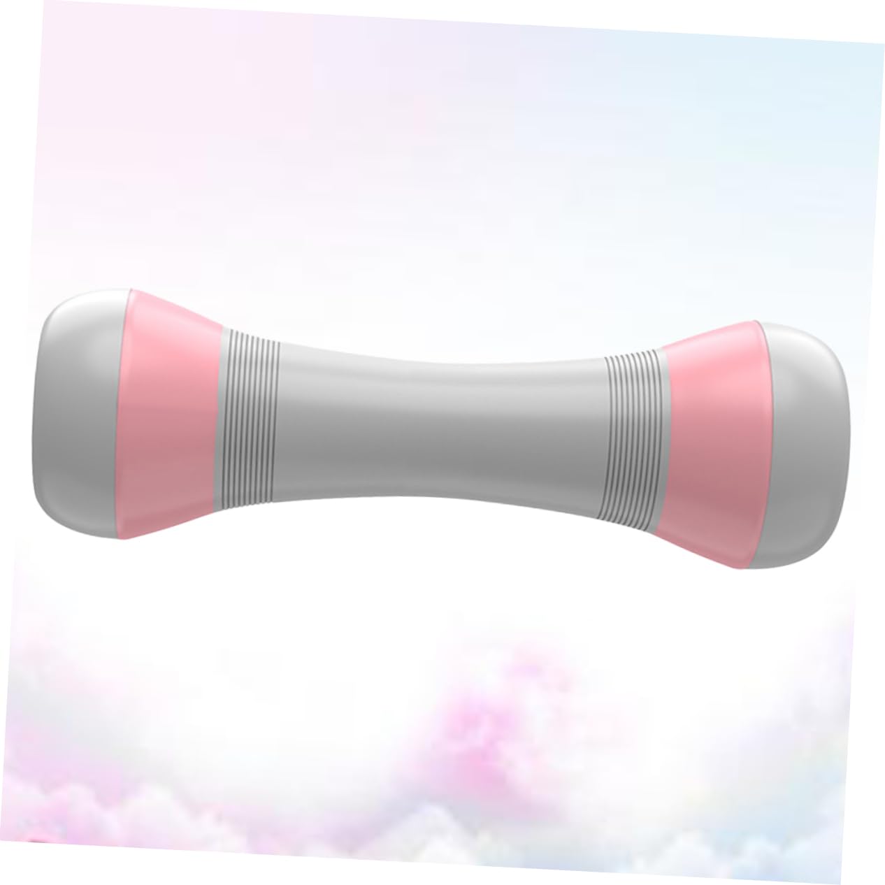 POPETPOP 2Kg Adjustable Weight Dumbbell for Women Pink Fitness Accessories for Home Gym Workouts Durable Material with Textured Grip for Toning Arms