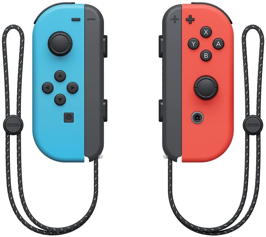Image of Nintendo Switch OLED Model, Console with Joy-Con (Neon Blue & Neon Red)