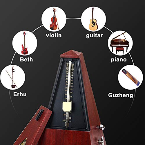 A WARM HOME Métronome Mécanique pour Guitare/Basse/Piano/Violon/Batterie et Autres Instruments Débutant minuterie de… - Les Beatles, Paul McCartney, John Lennon, RIngo Starr, George Harrison A WARM HOME Métronome Mécanique pour Guitare/Basse/Piano/Violon/Batterie et Autres Instruments Débutant minuterie de… – Image 3