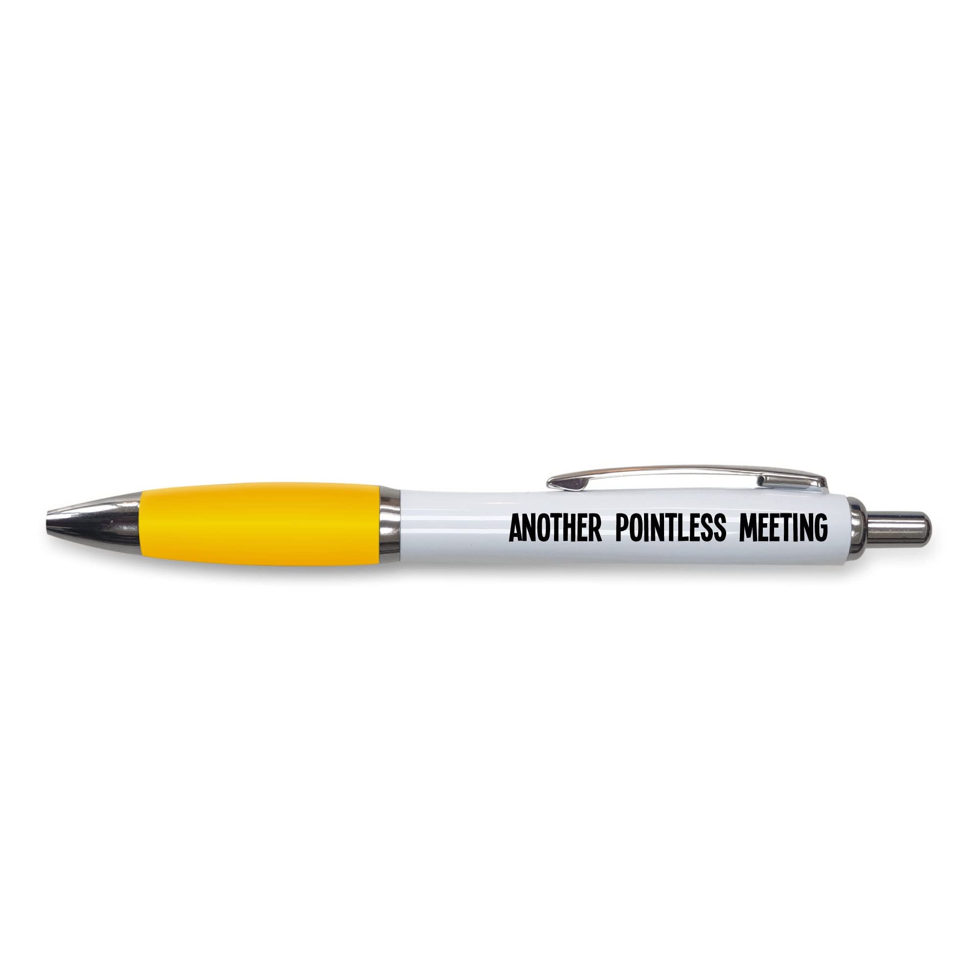 Tongue in Peach Divertente novità Push Pen Gift | Penne a sfera Lavoro collega che lascia il lavoro Presente | I clienti sono T | Divertente scherzo stazionario | PP89