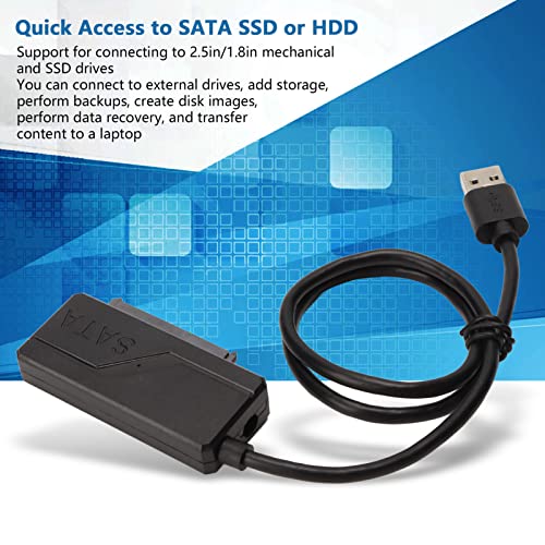 Cable adaptador SATA a USB 3.0 para disco duro miniatura 3