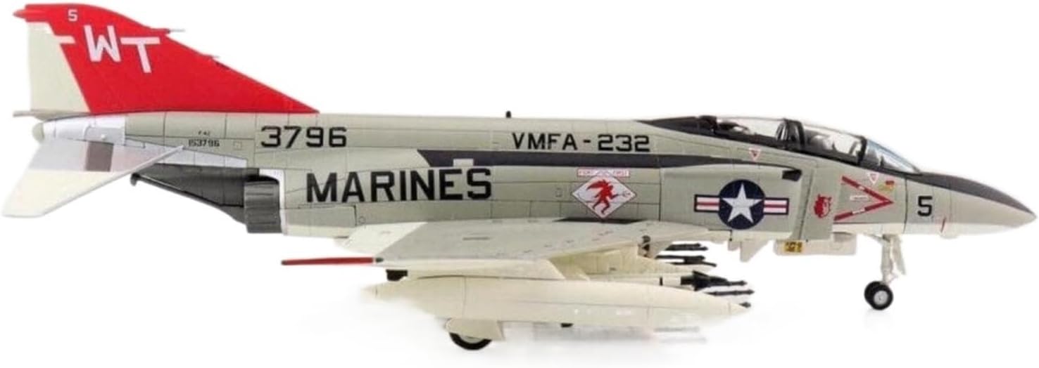 Miniature Scale 1 72 for US F-4J Fighter Alloy Finished Aircraft Model Die-cast Military Flying Toy Game Kits
