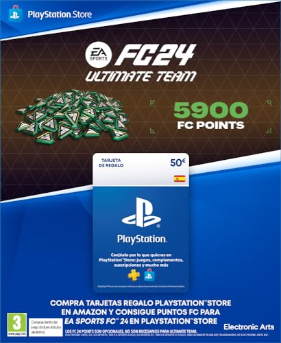 EA SPORTS FC 24 1050 Ultimate Team Points, Playstation Code por email, 5900