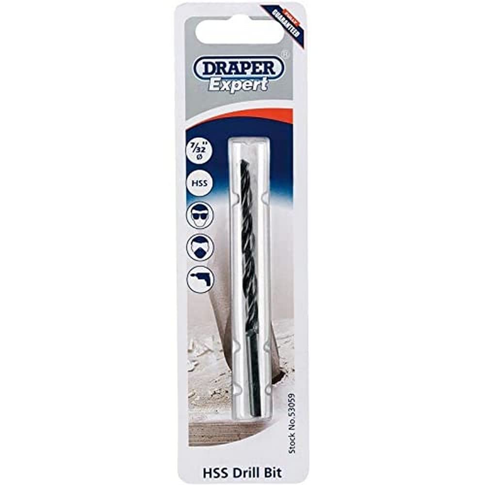 Draper H29PS/B Expert HSS Drill, Blue, 7/32-Inch, 7/32"