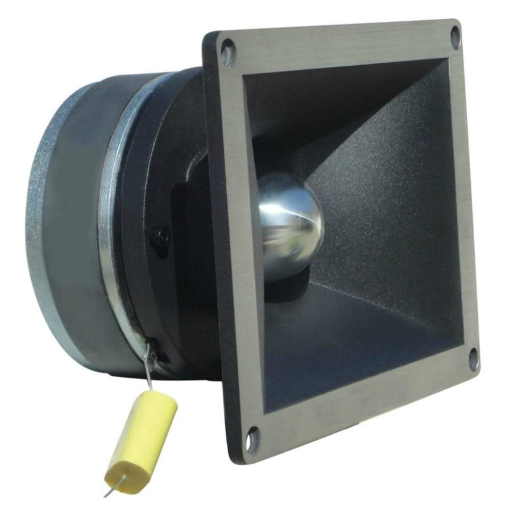 1 MASTER AUDIO BST300 Driver Tweeter à Compression 12 x 16 cm 350 Watt rms et 700 Watt Max Disco Party impédance 4 ohms sensibilité 112 DB spl Voiture, 1 pièce
