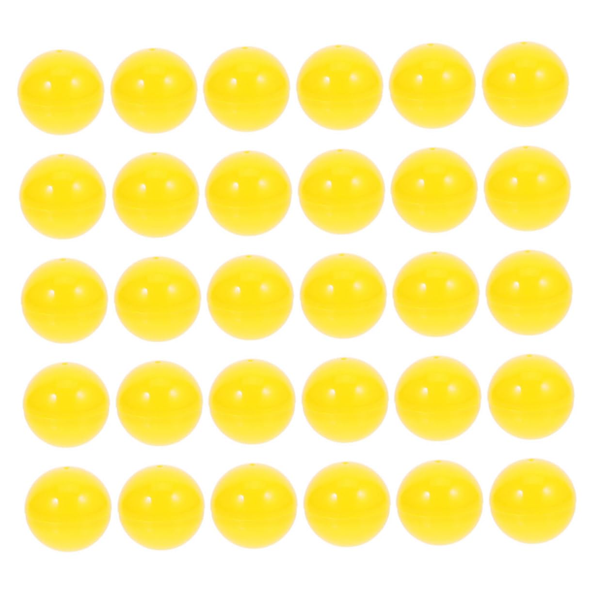 STOBAZA 30pcs Raffle Balls Plastic Bingo Balls for Party Game Props Easy to Elements