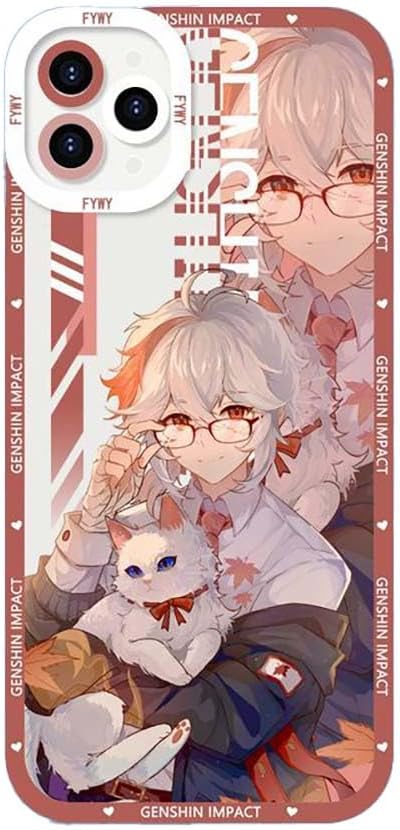 Amazon.com: Lucanoryz Genshin Impact Kaedehara Kazuha Phone Case Anime ...