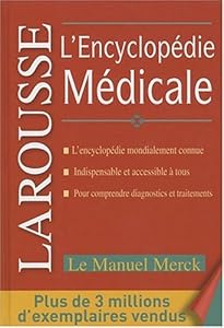 Couverture du livre de L'Encyclopédie médicale Larousse Merck