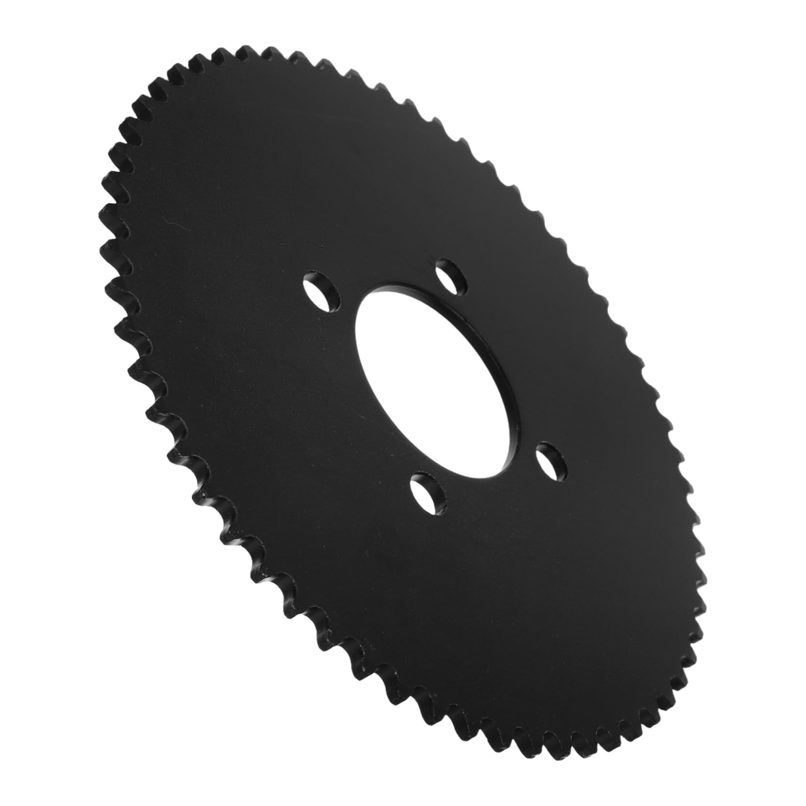 Gatuida Pignon de Chaîne Arrière en Métal Noir, pour Gokarts et Mini Quads, Diamètre 51mm, Installation Facile, Usage Plage et Skate Park