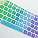 KESOTO Protector de Teclado HP Ultrafino de Silicona Suave, Multicolor - Rainbow,...