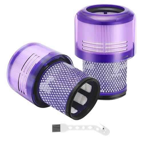 V11 Filters for Dyson, Replacement Filters for Dyson V11 V15 SV14 SV17 SV22 Animal/Absolute/Extra/Torque Drive/Fluffy/Complete Pro Cordless Vacuum Cleaner. Compare to Part #DY970013-02