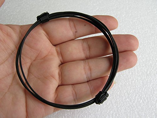 New 2 Knots Black Elephant Hair Bracelet for Harm Protection, Adjustable Size, Made from Thailand