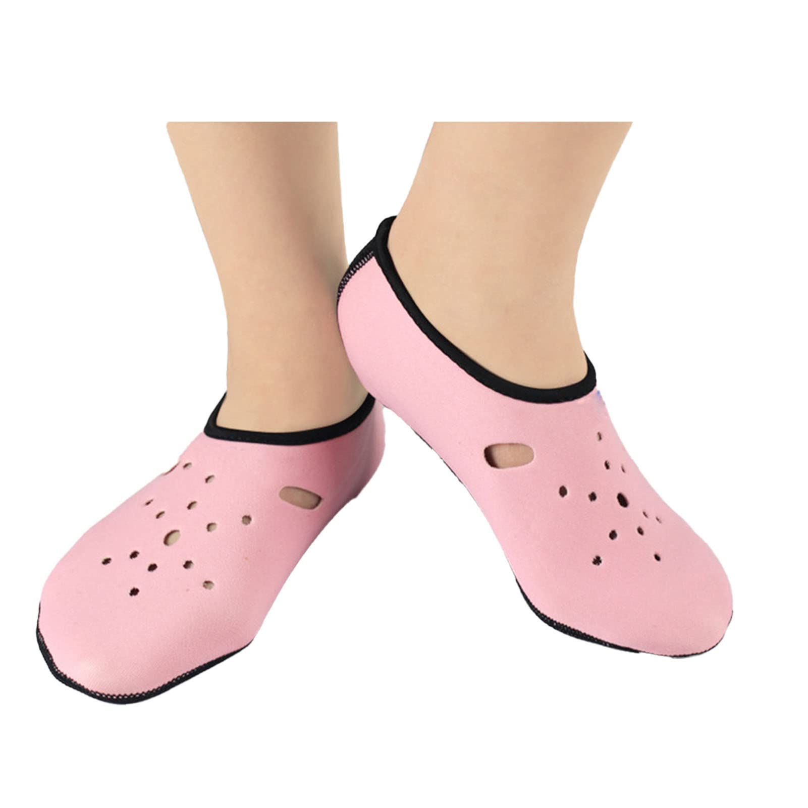 Water Socks, Thickened NonSlip Neoprene Swimming Socks Multifunctional Snorkeling Diving Socks for Men (S)