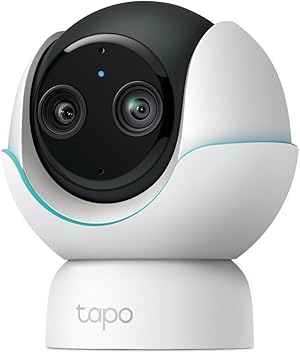 Tapo C840 Dual-Objektiv BabyCam (Erkennung von Babygeschrei & bedecktem Gesicht, Schlafanalyse & -bericht, Schlaflieder & Weißes Rauschen, Nachtlicht, MicroSD bis 512 GB)