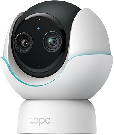 Tapo C840 Dual-Objektiv BabyCam (Erkennung von Babygeschrei & bedecktem Gesicht, Schlafanalyse & -bericht, Schlaflieder & Weißes Rauschen, Nachtlicht, MicroSD bis 512 GB)