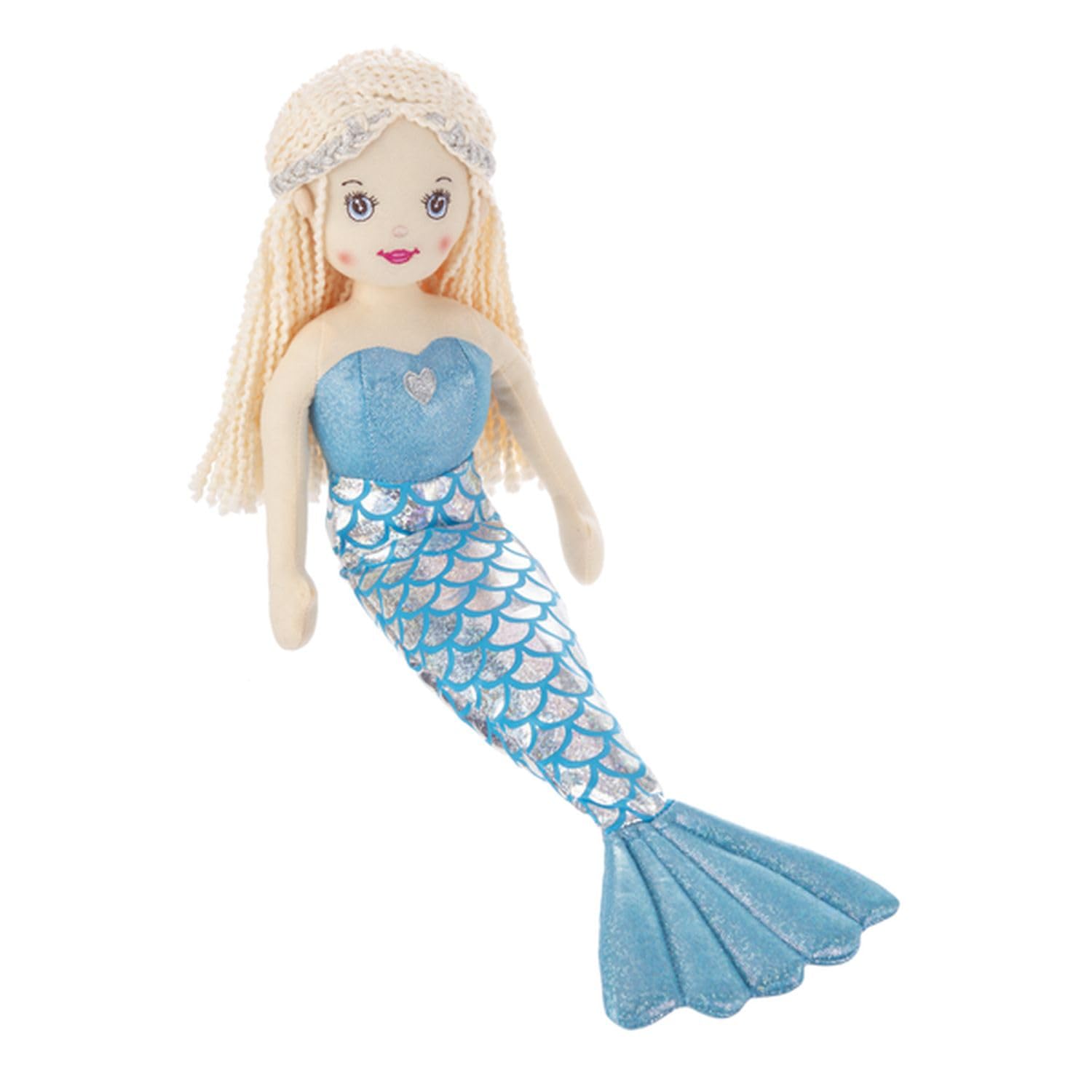 Shimmer Cove Girl 18in Plush Stuffed Mermaid Toy Doll - Shelly