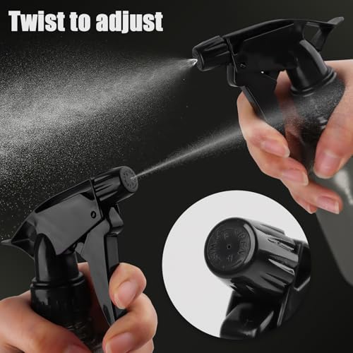 17oz/500ml Empty Plastic Spray Bottle for Cleaning Solutions, Refillable Spray Bottle with Adjustable Nozzle for Hair, Gardening, Cleaning3