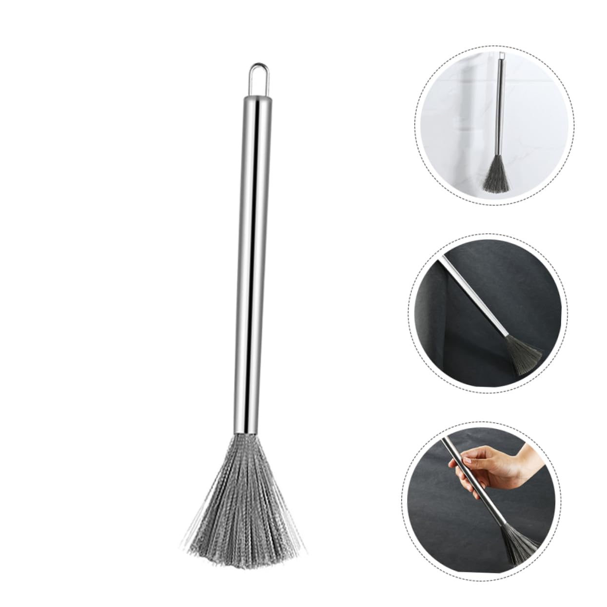 BESPORTBLE 15piezas Cepillo De Limpieza De Inoxidable para Olla De Cepillo De Cocina Multi-Funcional para Fregar Sartenes y Utensilios De Cocina