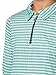 Stella Parker Women's Long Sleeve Quarter Zip Tennis-Golf Polo Top-UPF+, Quick Dry, Moisture Wicking, Teal Multi