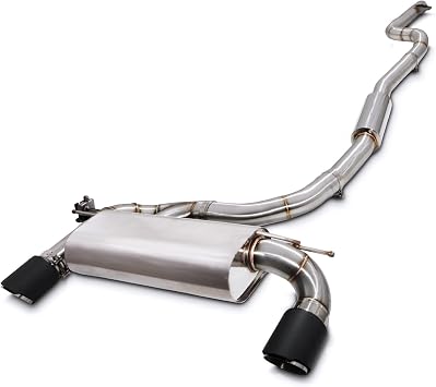 2.5" Catback Exhaust System Compatible with Audi TT 8J 1.8 2.0 TFSI 2006-14