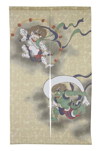 narumikk のれん 風神雷神 14-230のサムネイル