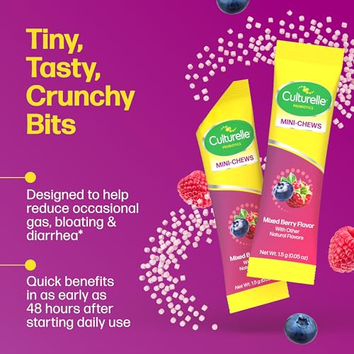 Culturelle Complete 3-in-1 Biotics Mini-Chews Daily Probiotic, 28 Ct - image 2