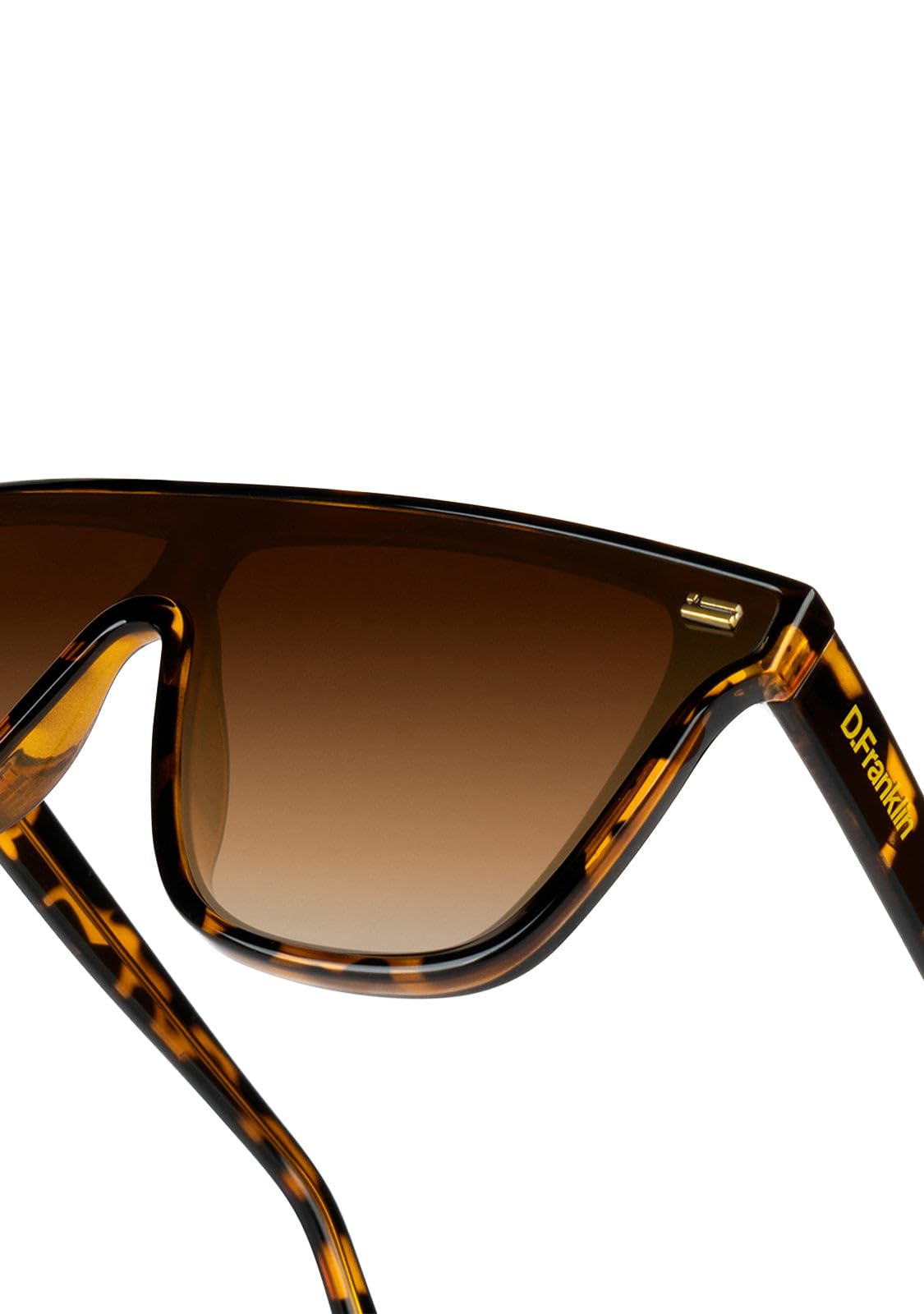 D.Franklin Gafas de sol unisex con cristales de protección UV - Modelo infinity - Rectangular - Para Hombre y Mujer - Sunglasses