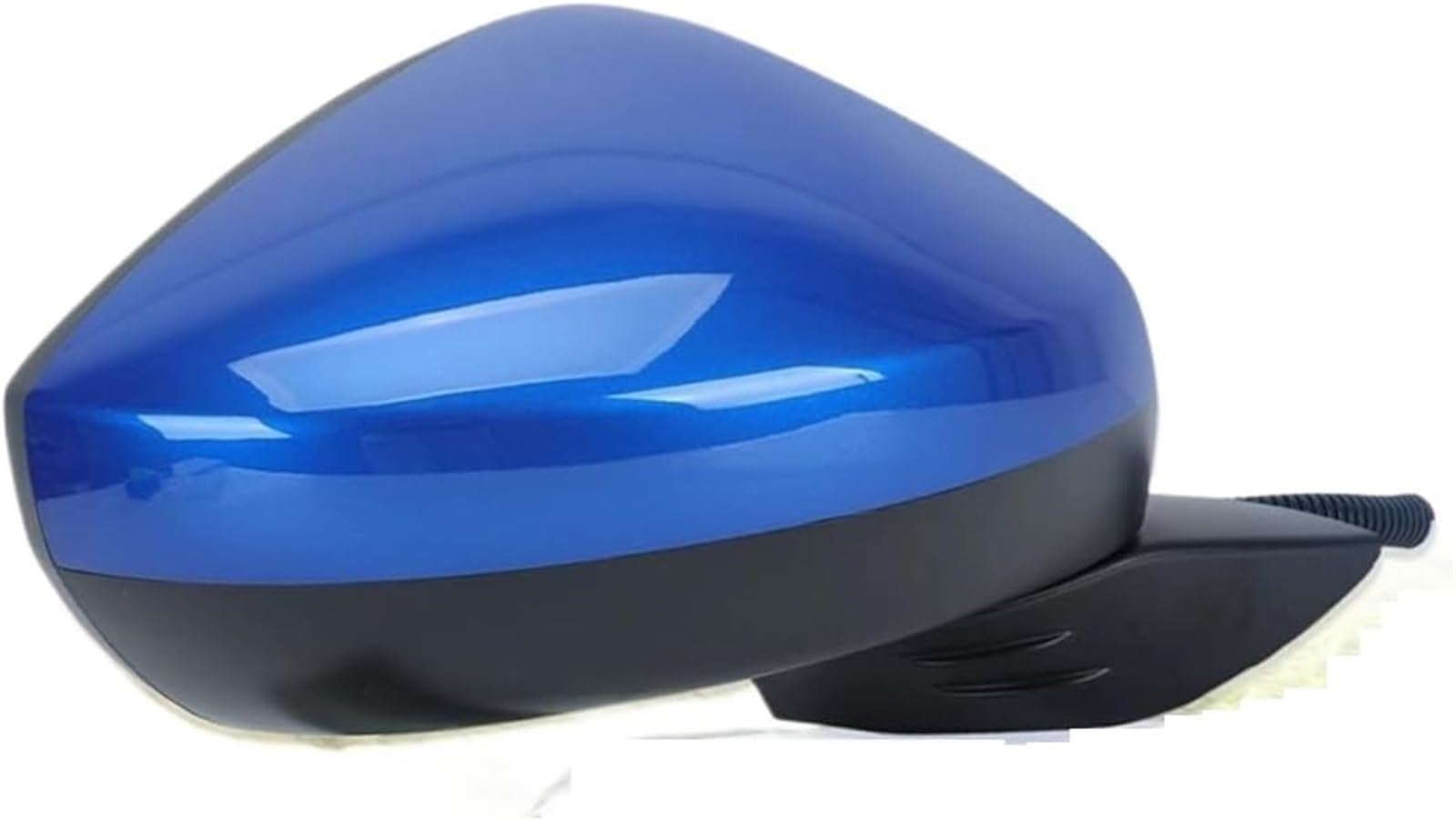 Door Mirror Cover Caps For Civic 2022 2023 3pins Car Side Rearview Mirror Assembly(White,R)