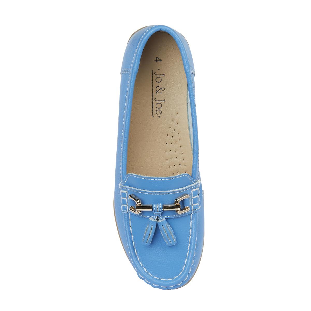 Mocasines planos Jo & Joe, zapatos de tacón bajo informales, cómodos, para mujer