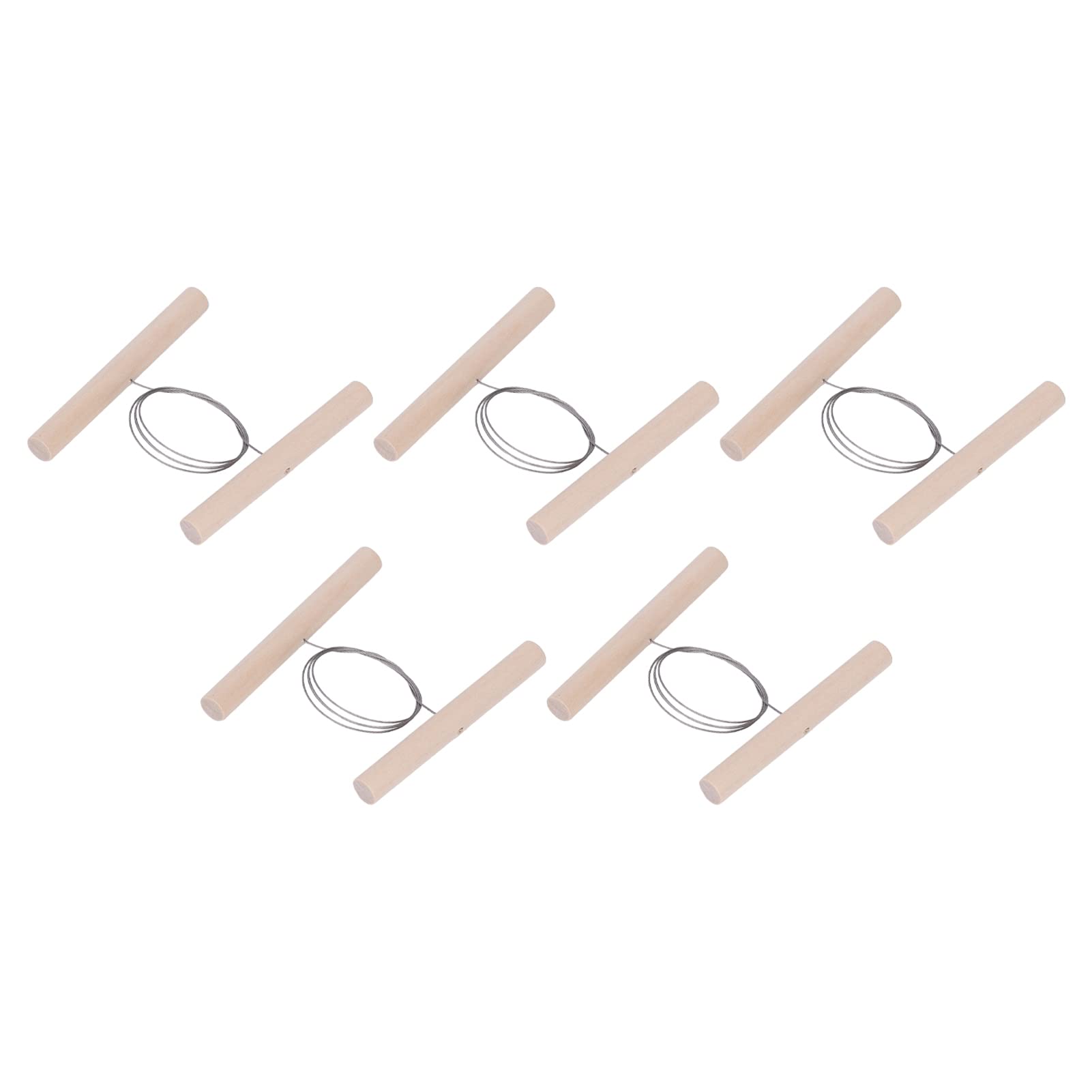 TOPINCN 5PCS Wire Clay Cutter Cheese Wire Cutter Pottery