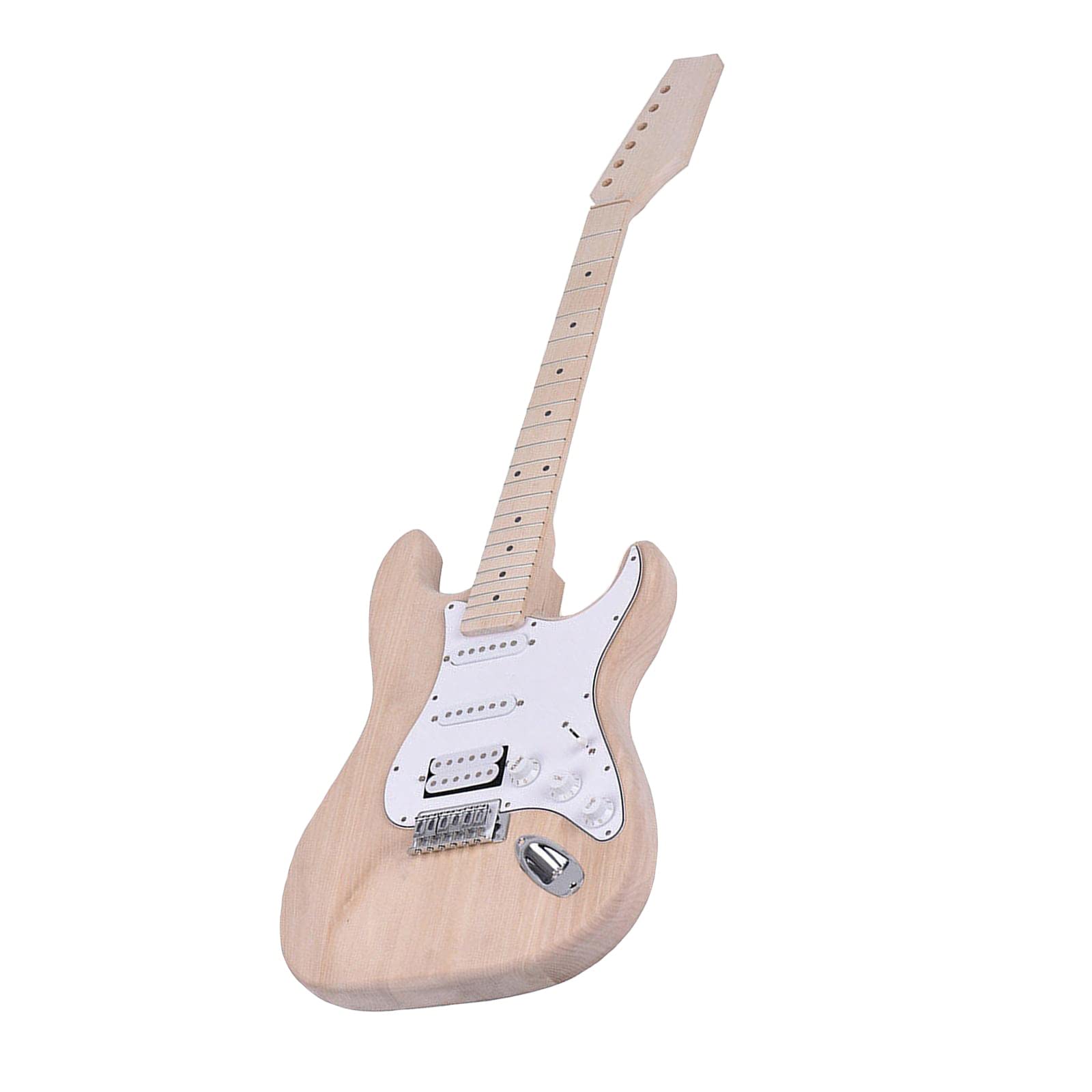 1 Zestaw Niedokończony Zestaw Gitary Elektrycznej DIY Instrumenty Muzyczne Gitara Zastępuje Korpus gitary