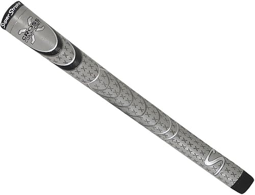 Miniatura 11 de SuperStroke S-Tech - Agarre de goma para palos de golf, gris/negro (estándar), retroalimentación y control definitivos, rendimiento antideslizante