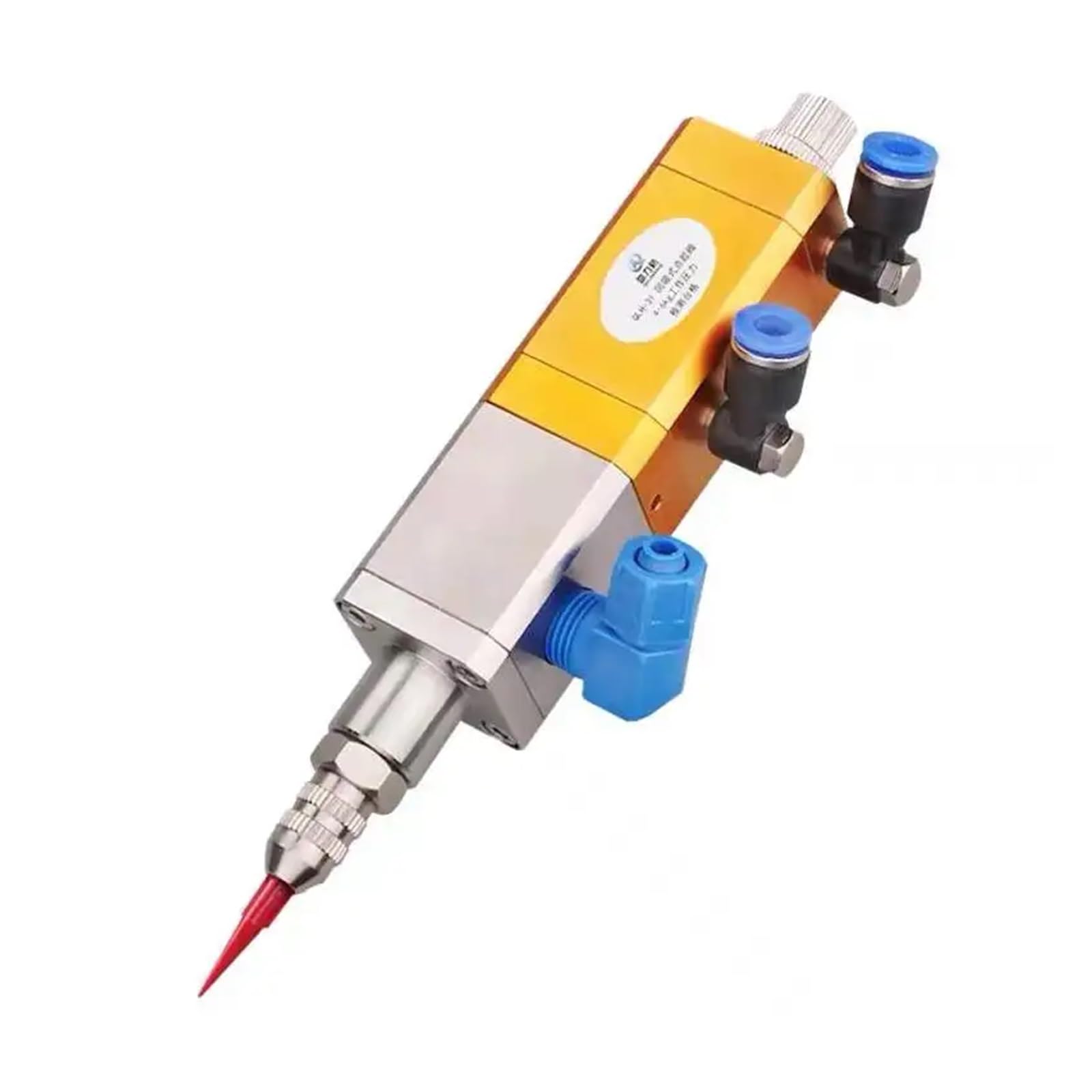 QLH31 Lifting Back Suction Dispensing Valve Metal Glue Dispenser 0.01ML