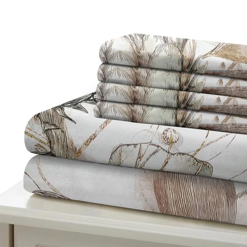Housse de couette 3D Feu Floral pour une chambre chaleureuse - 7
